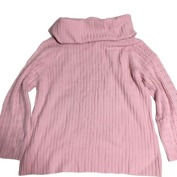 Cato Pink Knit Sweater Size XL NWT - Picture 6 of 7